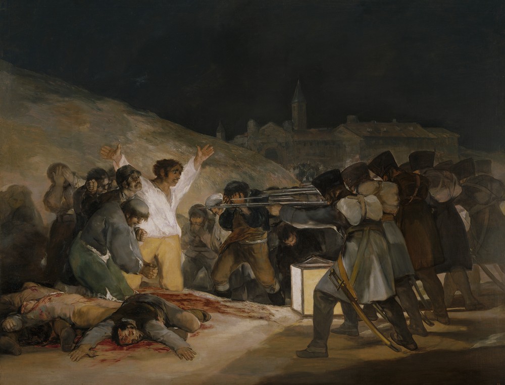 Франциско де Гойя, Расстрел 3 мая 1808 года