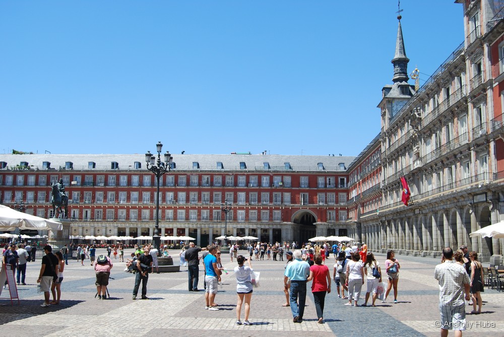 Пешеходная экскурсия по Мадриду, площадь Майор